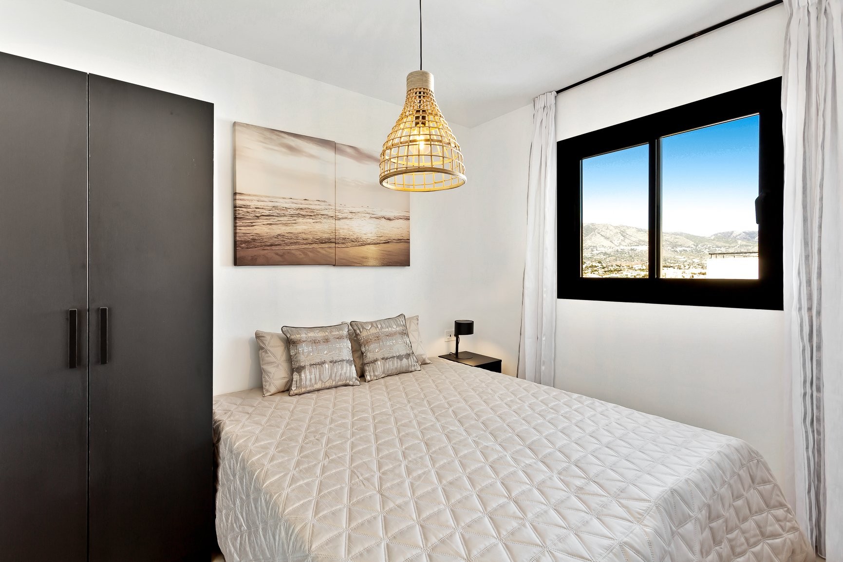 Penthouse bedroom