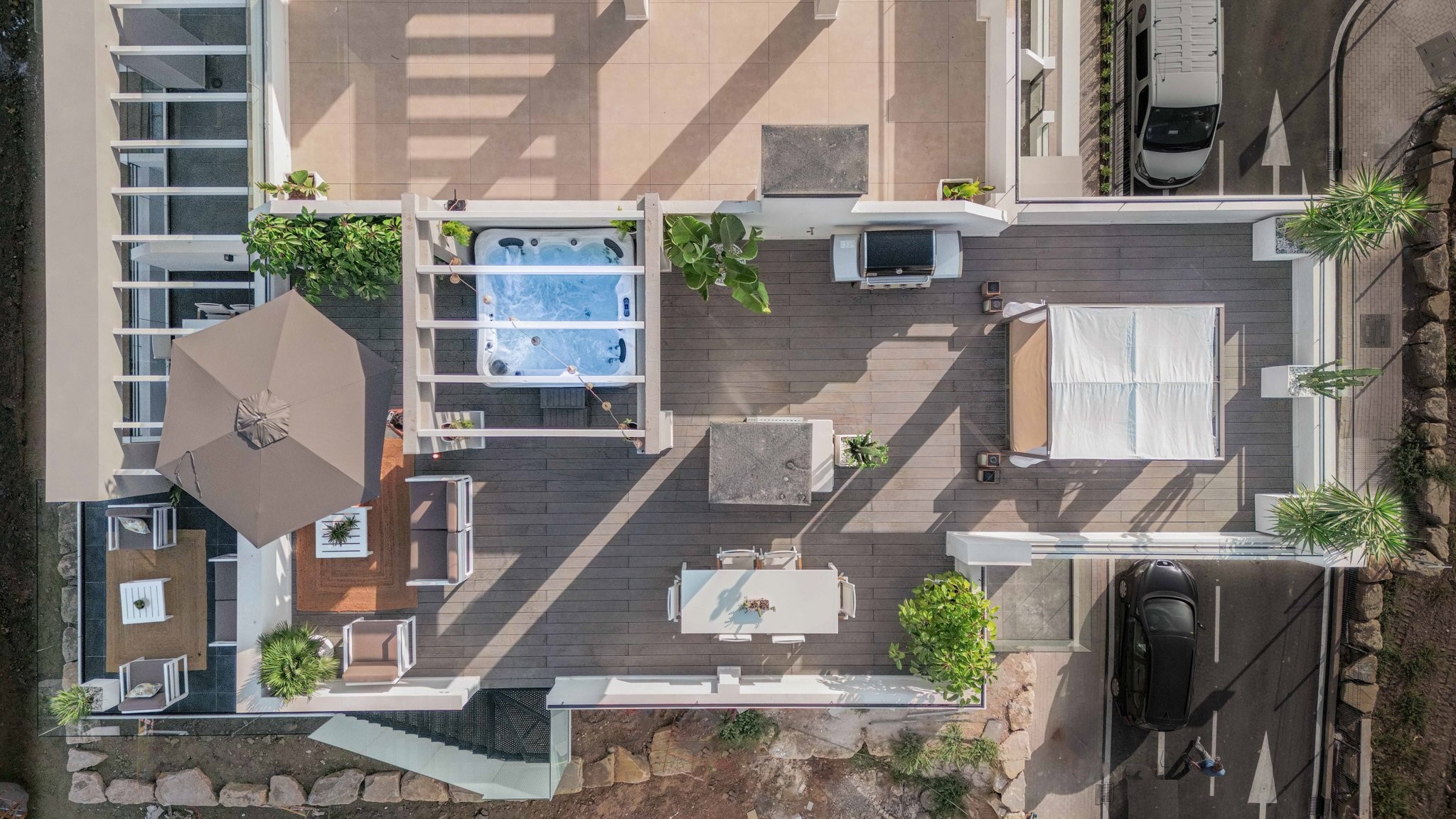 Penthouse rooftops